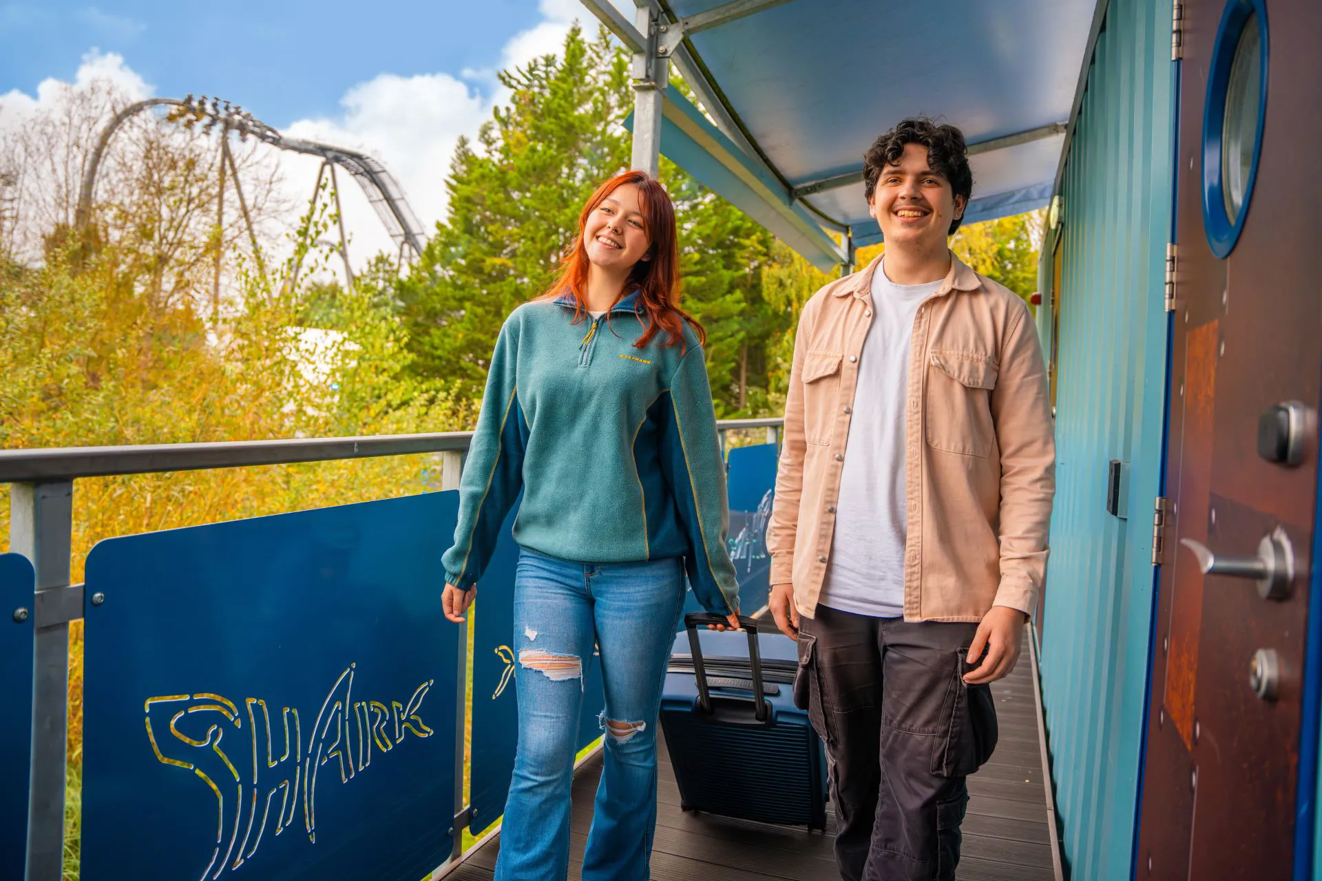 Summer at Thorpe Park Shark Cabins